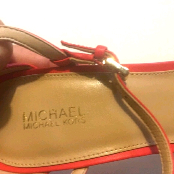 Nwt Micheal by Michaelkors hight heel open toes sz 10 - Picture 6 of 13